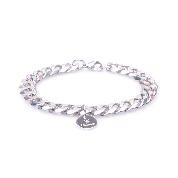 SSBW11 Stainless steel bracelet wide chain for men